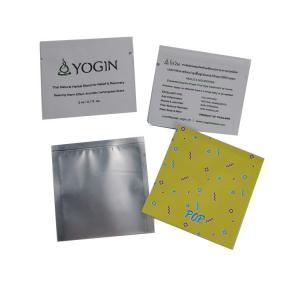 Moisture Proof Plastic Stand Up Pouch Laminated Foil Mini Bag For Pills / Medication