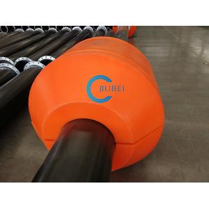 China Customized Round HDPE Dredging Pipe Floats Replacements For Steel Pontoons supplier