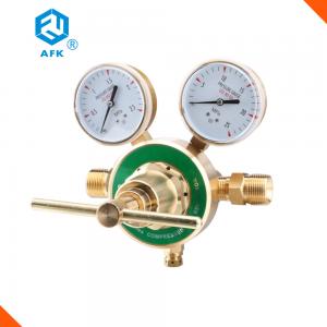 China Brass Large Flow Single Stage Propane Pressure Regulator with Safety Valves supplier