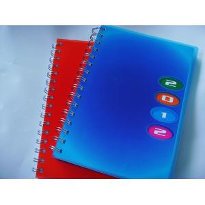 promotional notebook spiral notebook with pvc cover any size any print