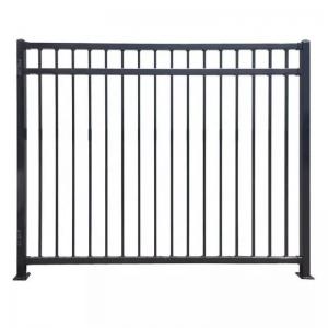 Steel Tubular Galvanized Wrought Iron Fence For Garden