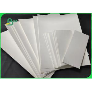 High Stiffness Super White Plain Absorbent Paper 1.6mm 2.0mm With FSC