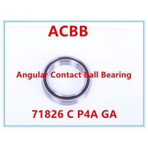 China 71826 C P4A GA  Angular Contact Ball Bearing supplier