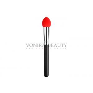 China Customized Makeup Brushes Long Handle Makeup Sponge Non Latex Beauty Blender supplier