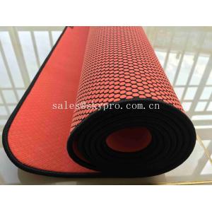 China Professional Soft Rubber Big Yoga Mat 3mm-8mm Thickness For Polite , Gymnastics wholesale