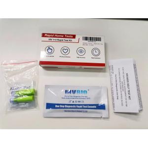 One Step Self Diagnostic Hiv 1 And 2 Test Kit Convenient Whole Blood