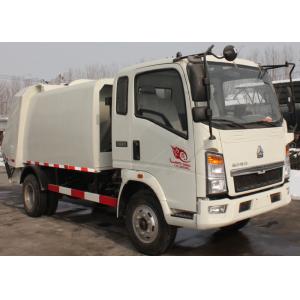 Waste Disposal Vehicles Garbage Collection Truck , Compressed Refuse Compactor Truck