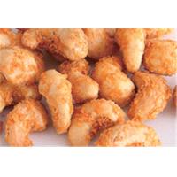 China Delicious Desicated Curry Roasted Cashews Coconut Microelements Contained on sale