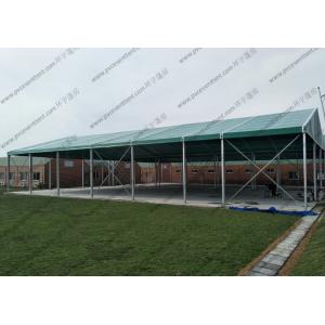 China Green Roof Cover Aluminum Canopy Tent Garden Soft PVC Walls For Outdoor Sport Event supplier