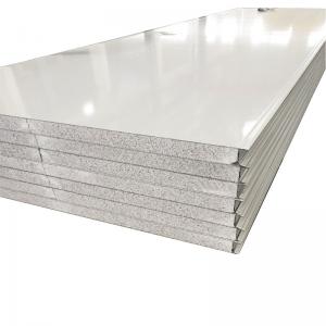 Metal Carved Silica Color Steel Sandwich Panel Metal Roofing 950mm 1150mm Width