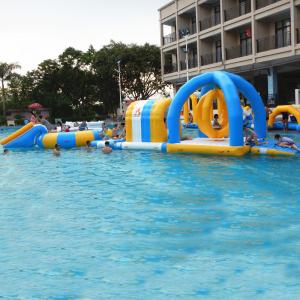 China Inflatable Water Park For Party, Pool Inflatable Water Games For Rental Business supplier