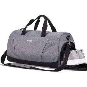 Oxford Polyester Gym Sports Duffle Bags With Wet Pocket