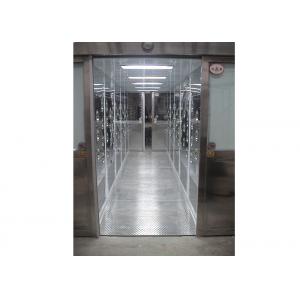 China Pharmaceutical Clean Room Air Shower tunnel With Modular Emergency Control System supplier