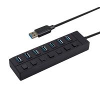 China Female Data Transfer 7 Ports Usb 3.0 High Speed Hub on sale