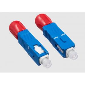 Simplex ST UPC Male To SC UPC Female Fiber Optic Cable Adapter