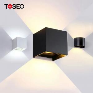 IP54 300LM Square Indoor LED Pendant Downlight Black Wall Light For Living Room Corridor