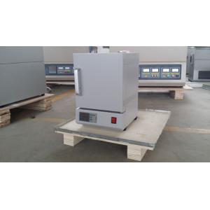 China Horno de muffle de tamaño de laboratorio para laboratorio con aislamiento de fibra cerámica de alta temperatura supplier