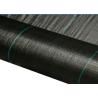 Durable Geosynthetic Fabric Flat Yarn PP Woven Geotextile For Prevent Grass Grow