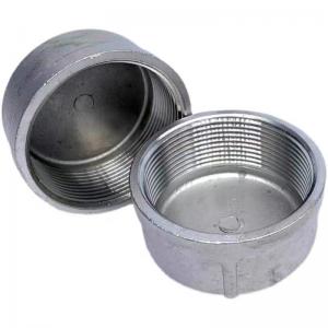 Stainless Steel Pipe Cap 3/4" NPT Female Pipe Plug Socket Fitting for Equal Connection