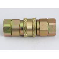 China Chrome Three Hydraulic Quick Connect Couplings ,  LSQ-S9 Close Type Quick Disconnect Coupling on sale