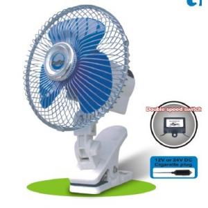 6" 12V DC CAR OSCILLATING FAN WITH HEAVY DUTY CLIP