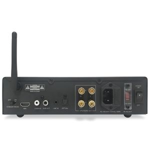 China 200W Bluetooth Power Amplifier 2.1 Channel Audio Receiver with 3.5MM Input for Home Theater wholesale