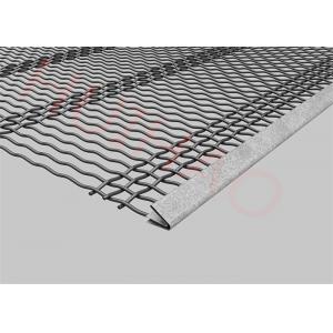 High Carbon Steel Self Cleaning Screen Mesh Slot Opening Wire Media For Organic Fertilizer Production