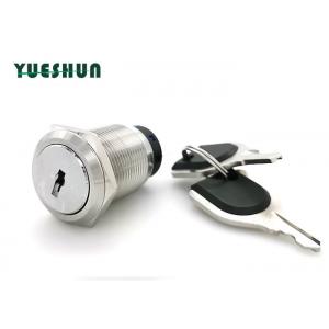19mm Anti Vandal Push Button Switch , 2 Position Key Rotary Switch IP67 Rated