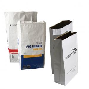 China Customized Paper Valve Bags In Industry Agriculture Chemical Food supplier