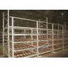 Q235Bの鋼鉄棚付けは100-1000のKgカートンの貯蔵の棚をレベルごとの悩ます。