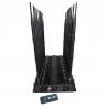 42W 18 Bands Mobile Signal Jammer Block Phone GSM 3G 4G 5G Walkie-Talkie UHF/VHF