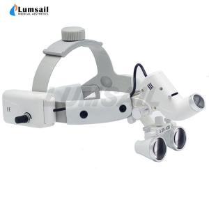 China 3.5X Dental LED Head Light Lamp Dental Loupes Surgical Headlight Lab Equipment supplier