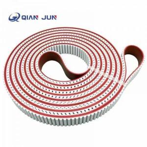 high torque red rubber coating timing belts HTD 3m 5m coated timing belt with rubber