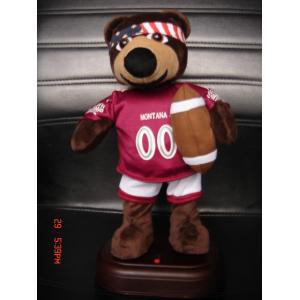 China 12Inch Plush American Football Bear Baby and Toddler Electronic Toys for Promotional Gifts supplier