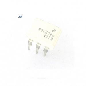 Sensor Connectors Low channel cross-talk Photoisolator MOC3043 Fairchild DIP 8 Photocoupler