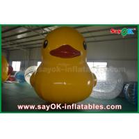 China Adorable Pvc Material 5m Custom Inflatable Products Model Inflatable Yellow Duck on sale