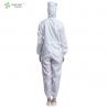 Anti Static ESD Cleanroom Overall Connect With Hood Dust Free Coverall