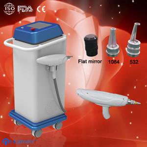 China good cooling system Q-switched Nd-yag laser machine coffee spot ; tattoo removal supplier