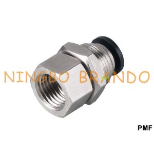 China PMF Series Straight Pneumatic Tube Fittings Quick Connecting supplier