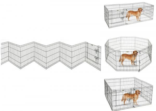 Pet Dog Run Circle Can Fold Fence , Chicken Rabbit Fence Isolation Door Net