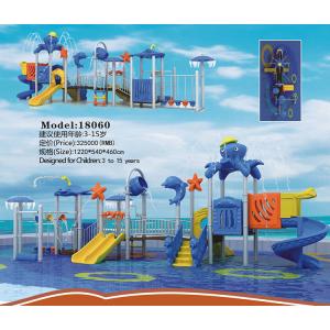 Made in China new outdoor children's playground slide water slide 3-15 years old