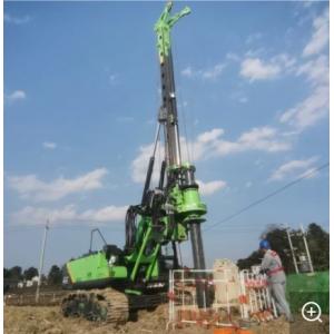 Horizontal Hydraulic Piling Rig Low Headroom Drilling KR300ES 320kN.M Height 11087