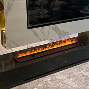 Intelligent 3d Mist Fireplace Water Steam Electric Fireplace With Color Flame Changing