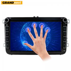Quad Core 1.2GHz 16GB ROM VW Car Radio Audio Stereo With High Definition Rear Camera