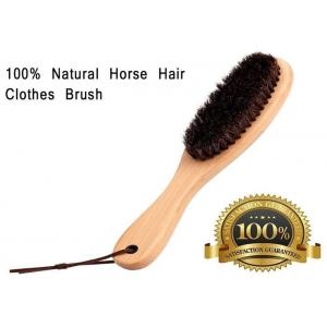 China Soft Horse Hair Shoe Brush With Handle For Dust Pet Hair Static supplier