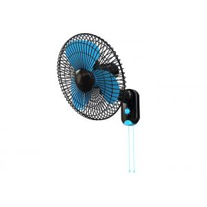 16" 400mm Portable Wall Mounted Fans 3 Speed oscillation Hydroponics Cooling