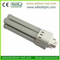 China 8w LED G24 4 pins light compatible with electronic ballast 360 degree 133mm length on sale