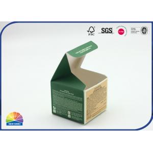China Loose Powder Packing Folding Carton Box With Dull Polish Paper OEM ODM Available supplier