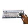 China Super Slim Symbol Industrial Metal Keyboard Water Proof Touchpad USB / PS2 Interface wholesale