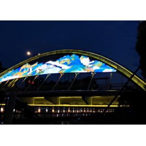 Hot Sale Transparent Led Display Glass Mesh Screen P16 LED Modules Outdoor